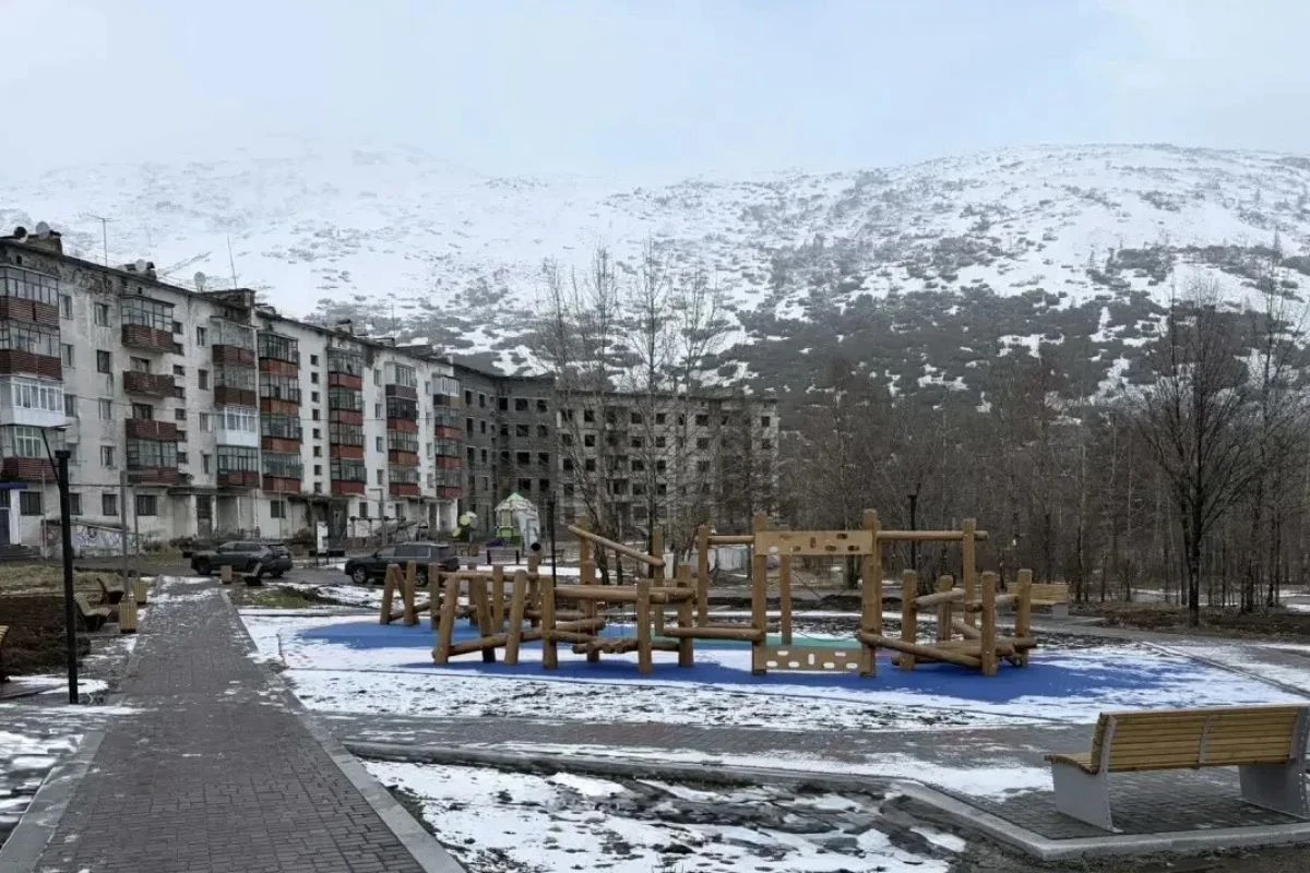 ❤️ Народная программа в Омсукчане: новый сквер по просьбам людей.
