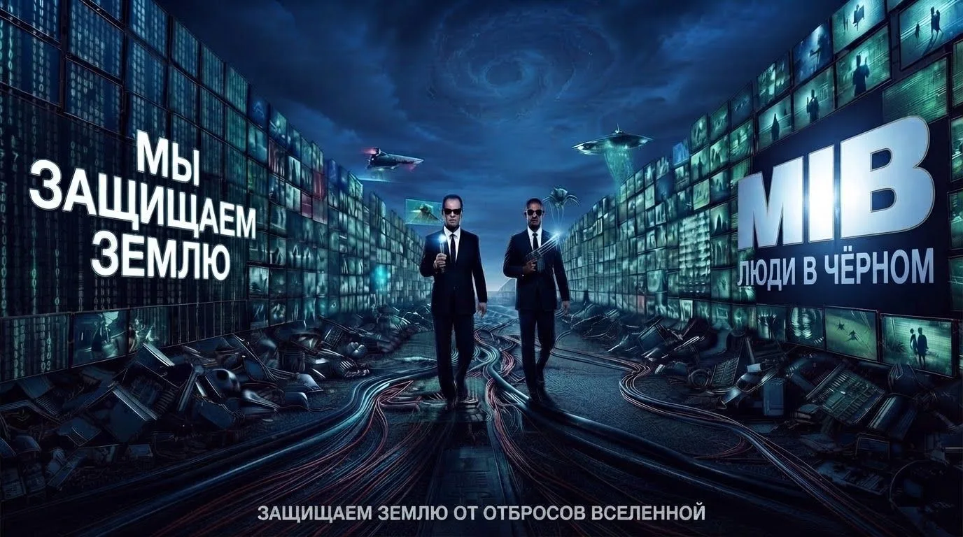 🕶️ Серия "Люди в чёрном":
