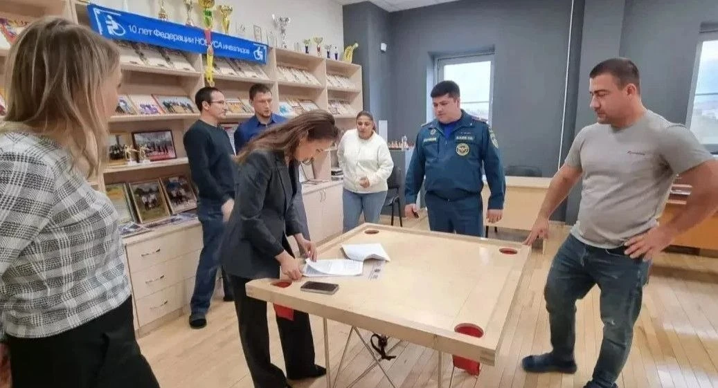🏠В Кукморском районе проверили готовность пункта временного размещения