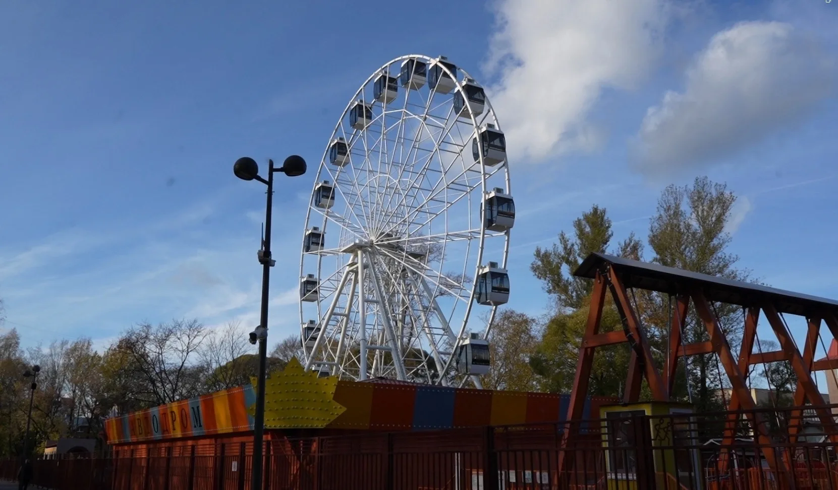 Колесо обозрения в парке Ветеранов откроют в эту субботу. 🎡