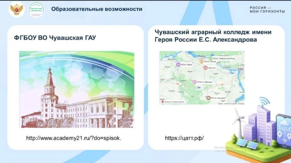 В рамках профориентационного курса «Россия — мои горизонты» в 9 «Б» классе под руководс...