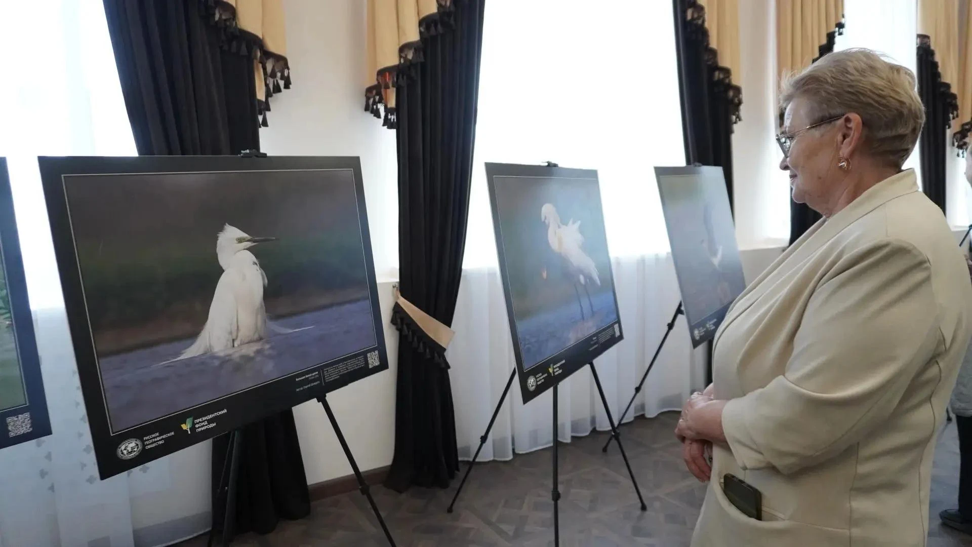 В районном Доме культуры открылась фотовыставка «Дикая природа северного Причерноморья»
