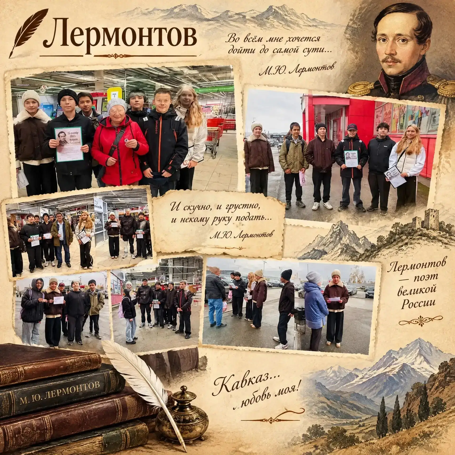 «И в каждой строчке — вечность…» 🖋️