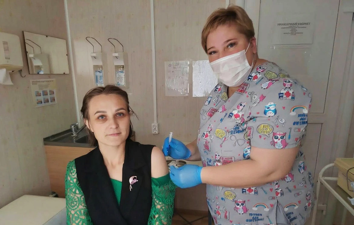 В Упоровском округе в самом разгаре прививочная кампания: вакцинация от гриппа стартова...