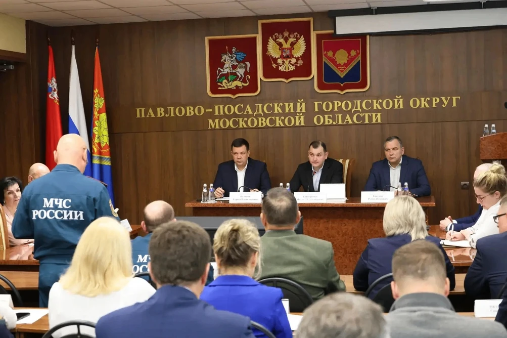В Павлово‑Посадском округе обсудили итоги недели и актуальные вопросы жизнеобеспечения
