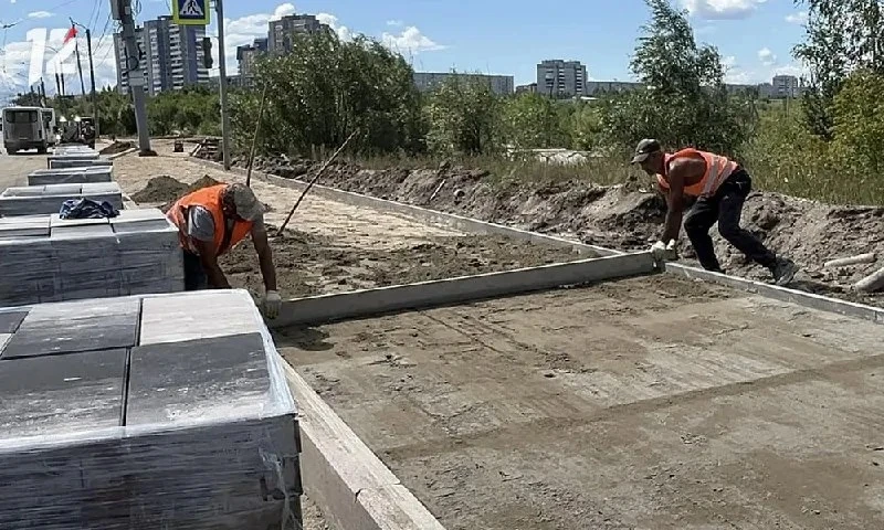 В Тюмени обустроят почти 500 метров новых тротуаров