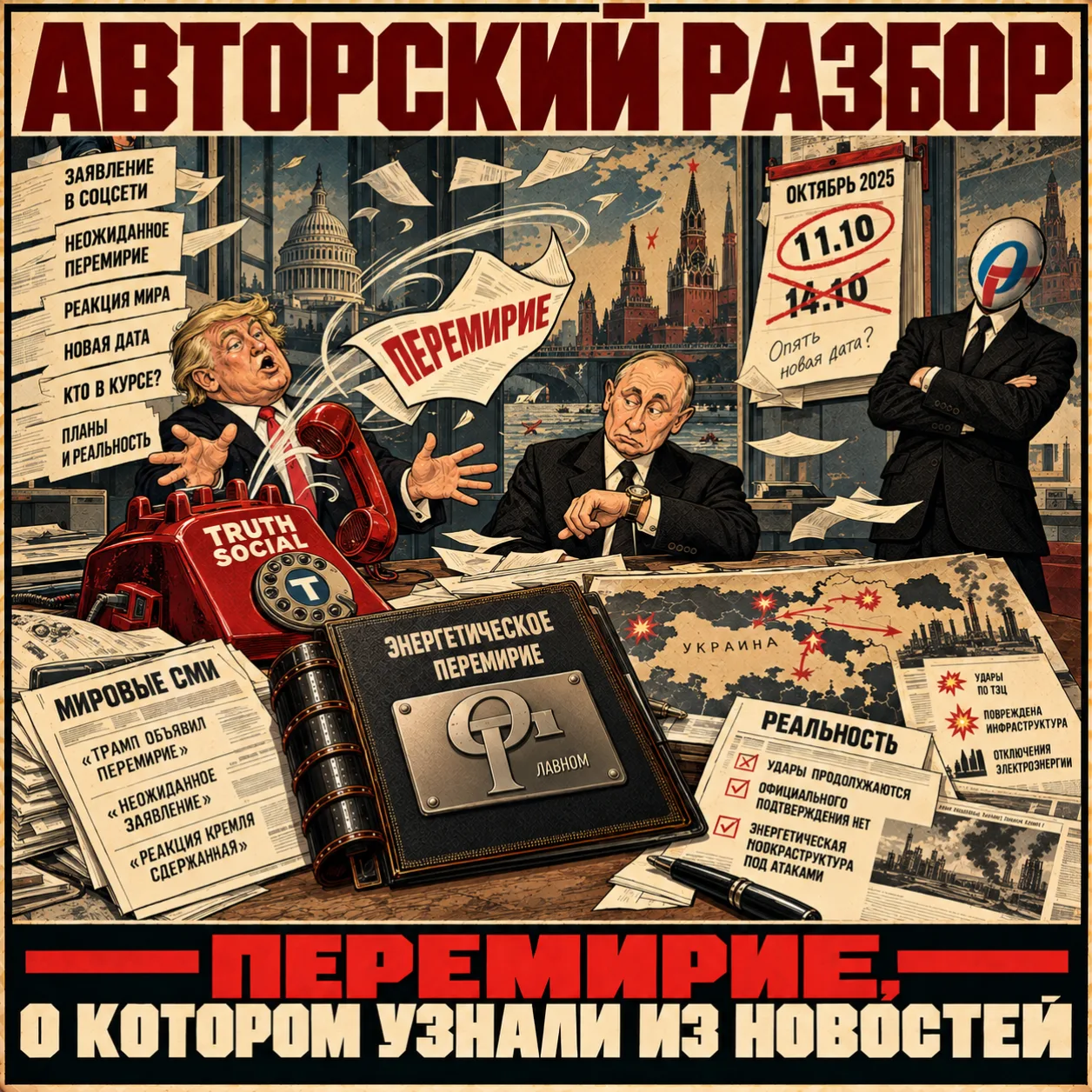 ⚖️ Шеляев: Перемирие, о котором узнали из новостей