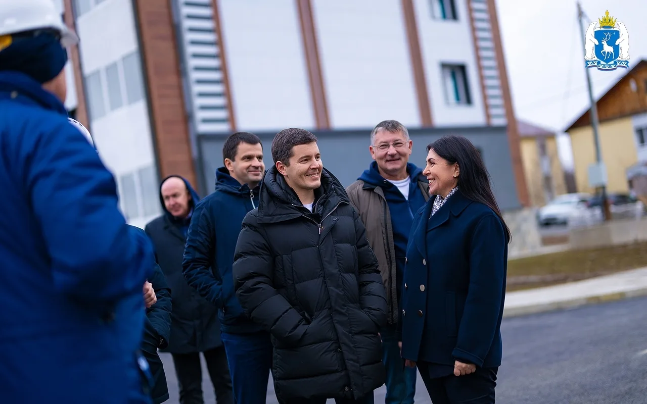 Дмитрий Артюхов проверил темпы развития Лабытнанги и Харпа