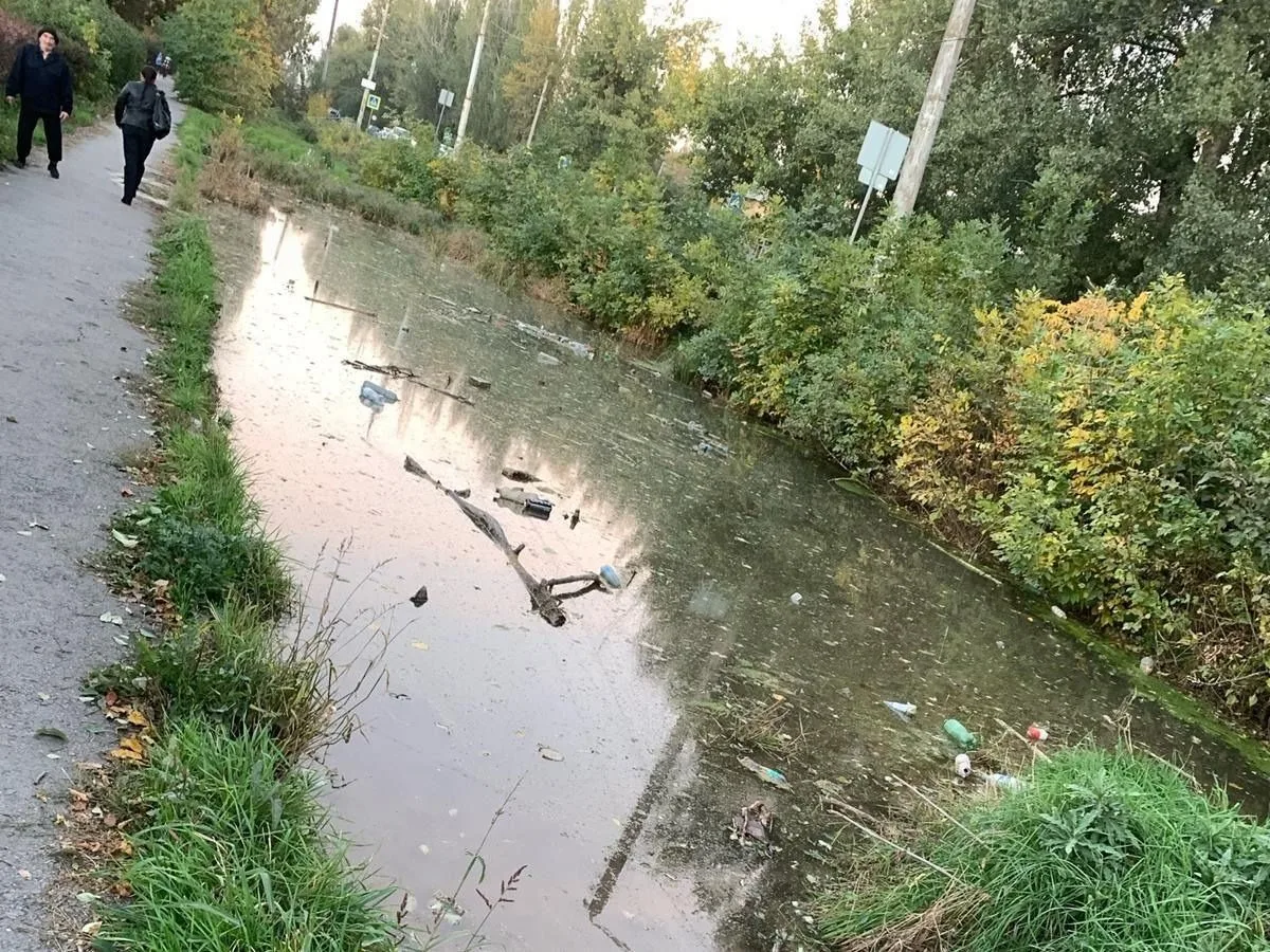 🤢 В Шахтах снова разливается зловонное болото возле «Артемовца»