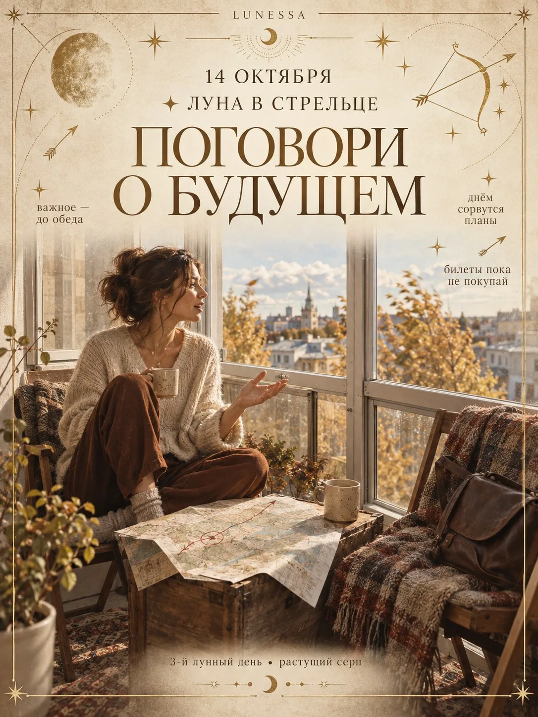 14 октября ✦ Луна в Стрельце