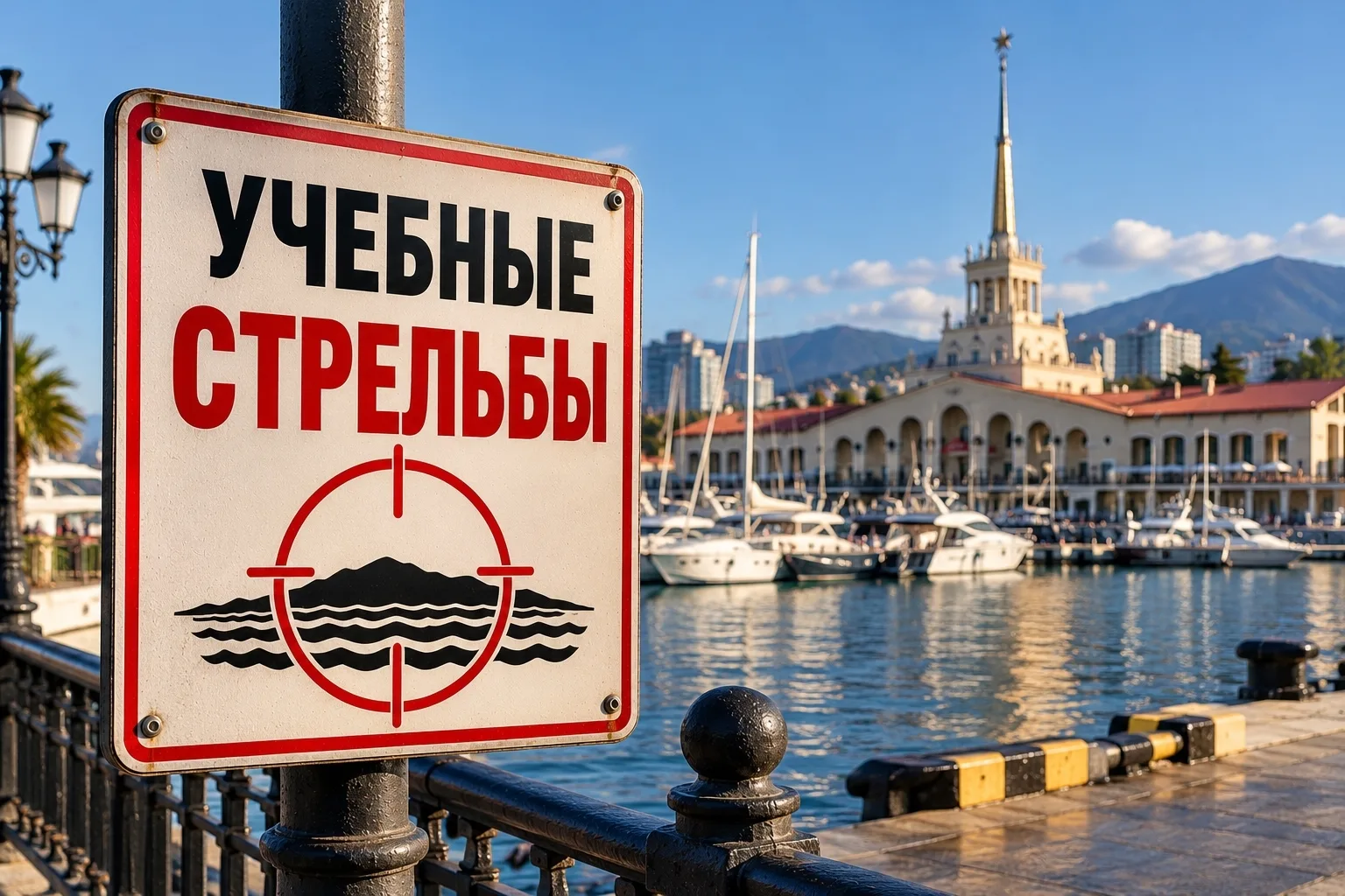 В Сочи пройдут учебные стрельбы