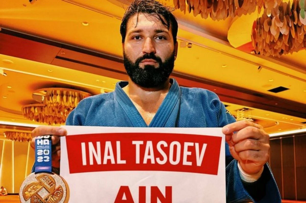 ❗Россиянин Инал Тасоев стал чемпионом мира по дзюдо