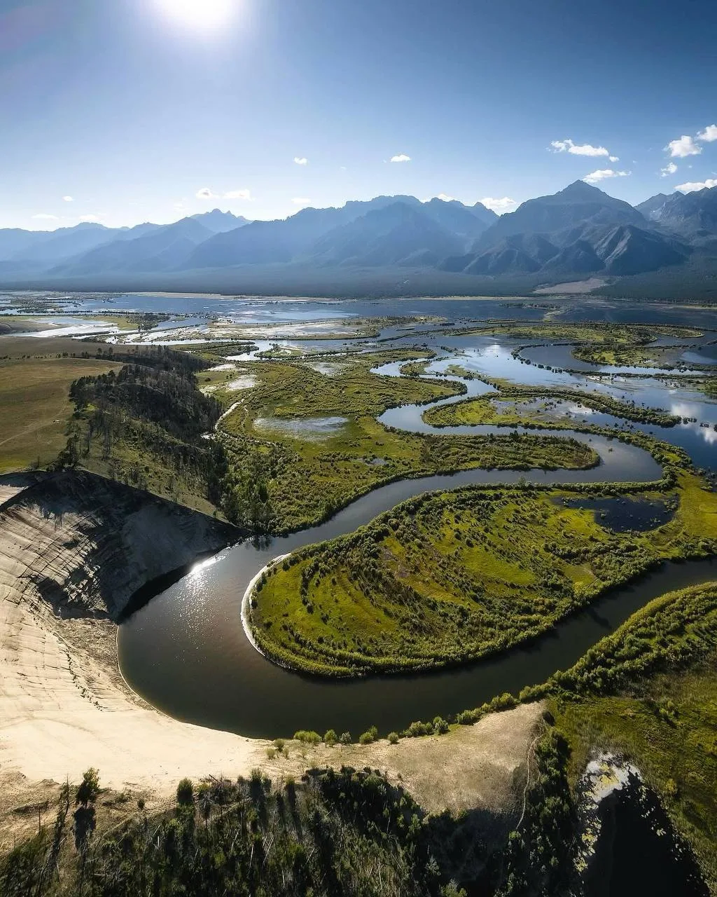 🏞 Золотая подкова Аргады — кусочек пустыни в Бурятии