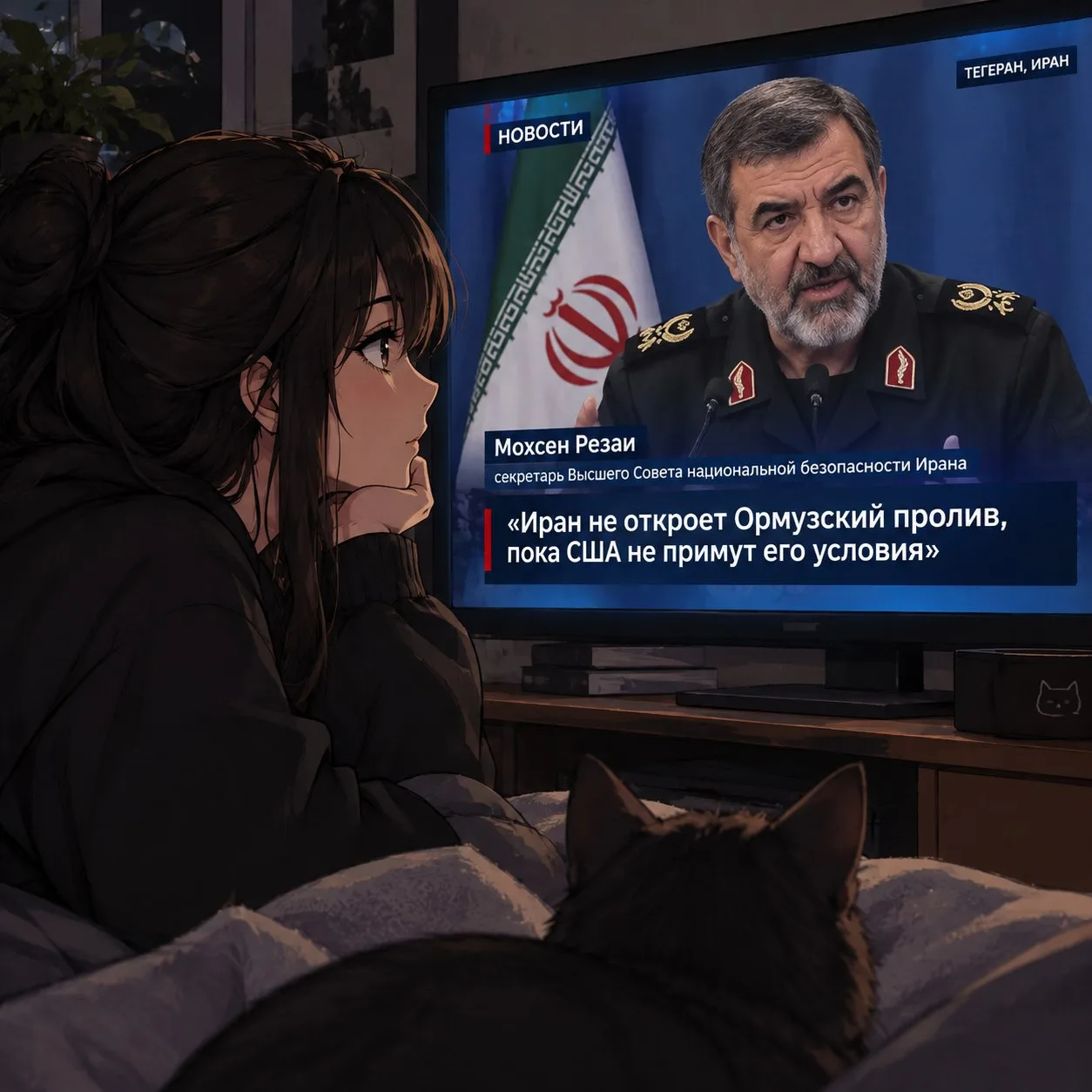 Иран не откроет Ормузский пролив, пока США не примут его условия — секретарь Высшего Со...