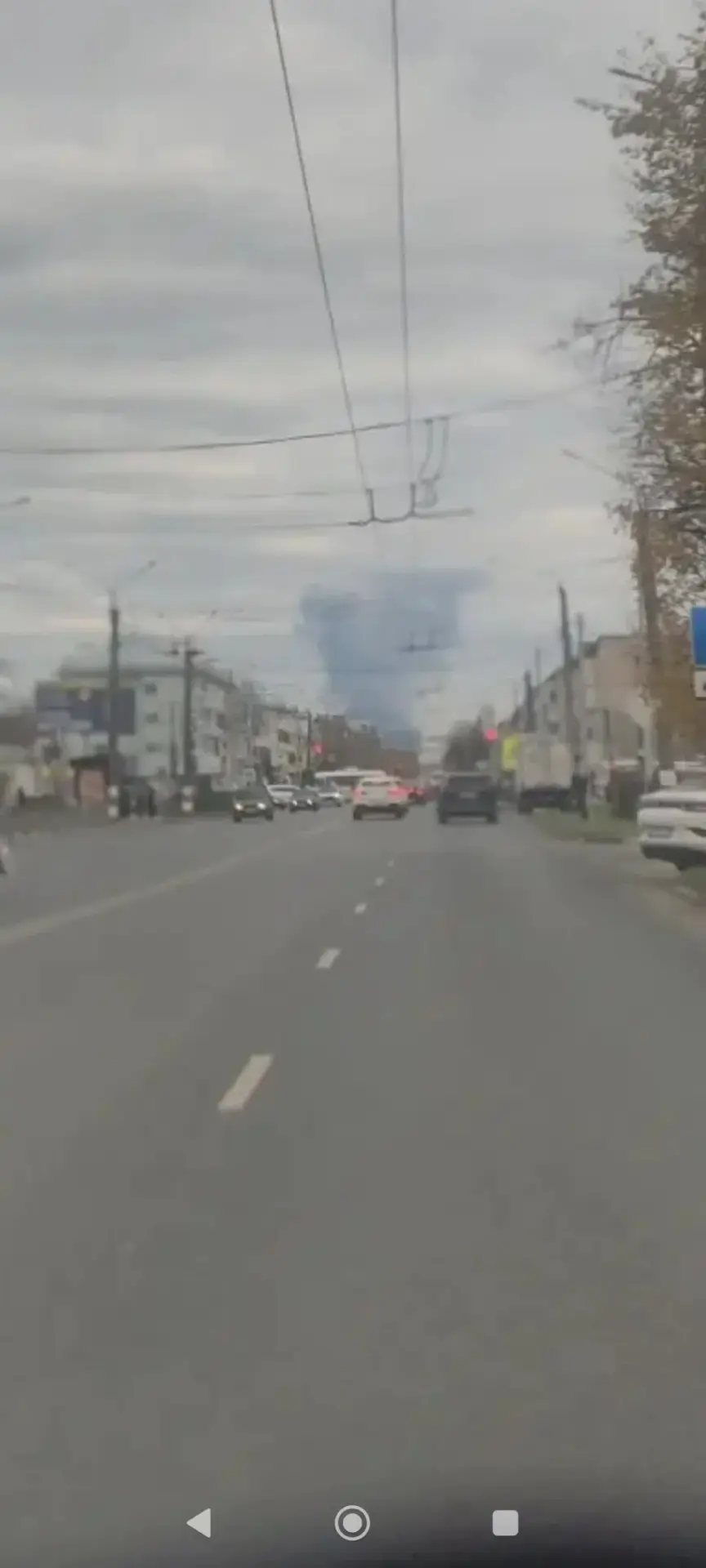 Пожар в промзоне Дзержинска