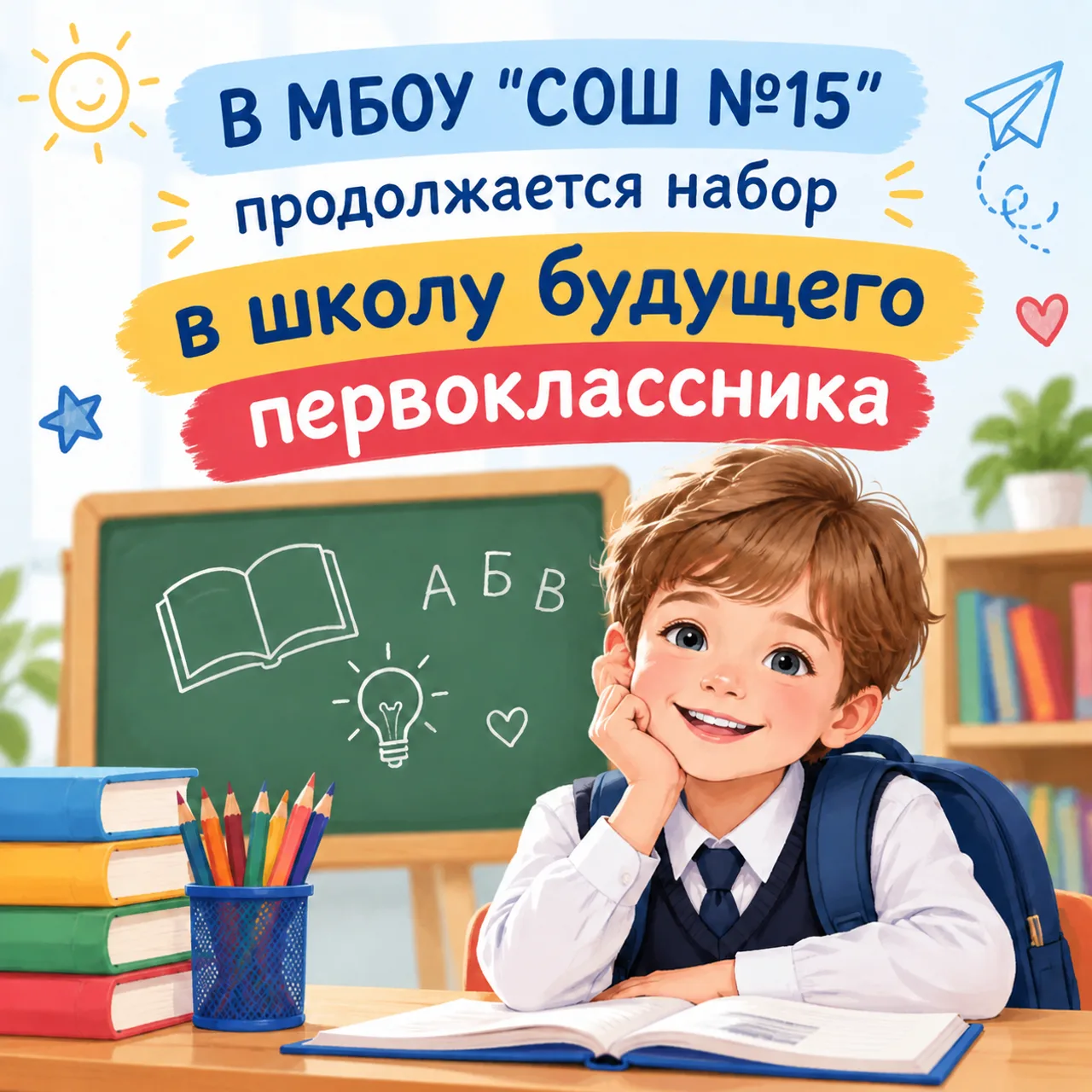 👧👦 Школа будущего первоклассника
