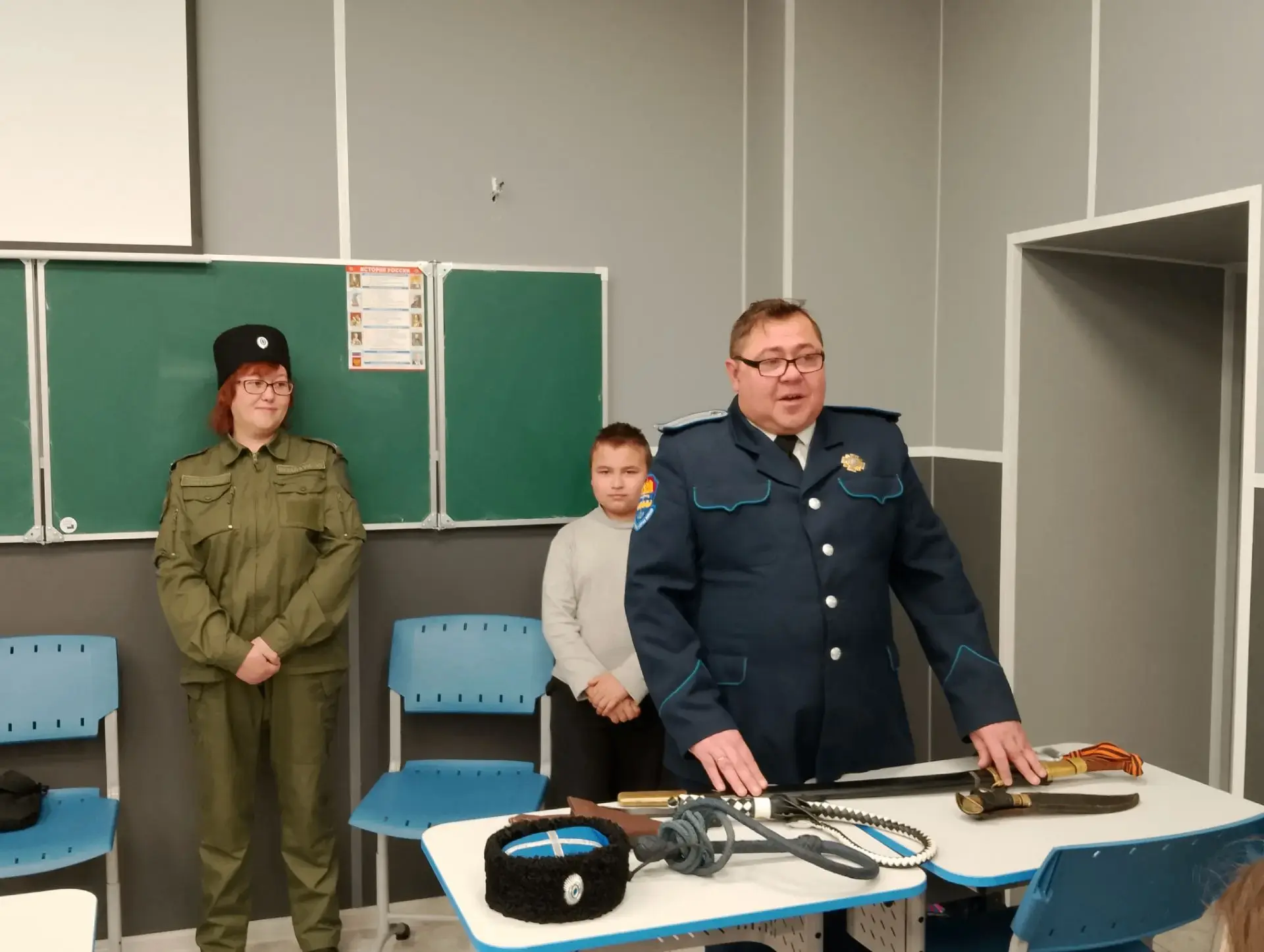 «Классная» встреча в 7 «В»