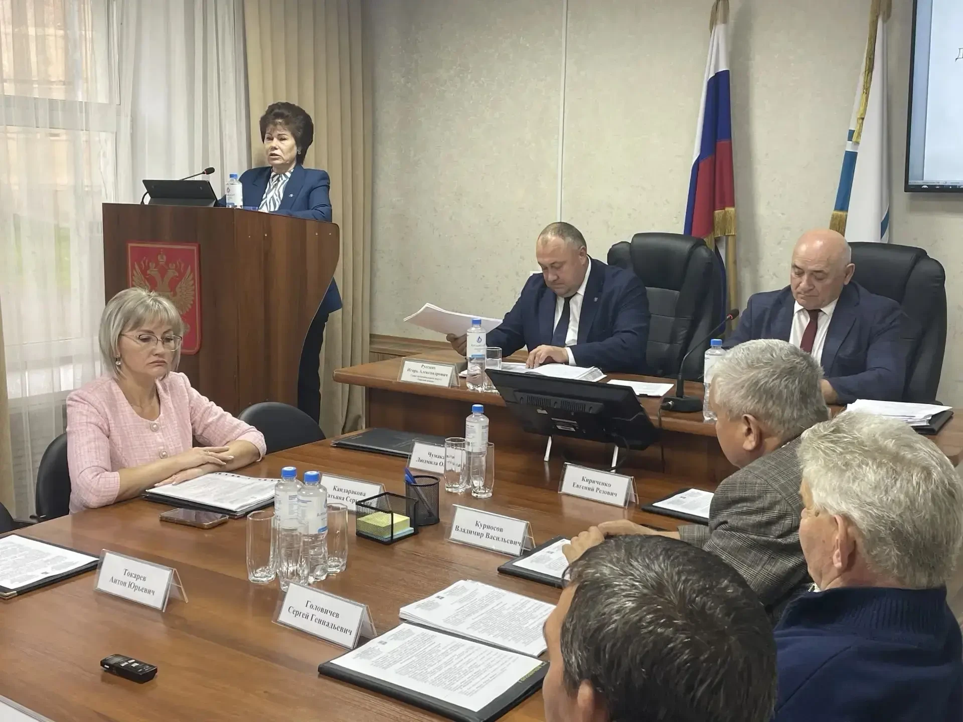 Первый вице-спикер парламента Республики Алтай Татьяна Гигель приняла участие во внеоче...