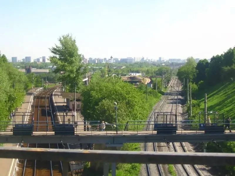🏛️ Платформа Москворечье с пешеходным мостом