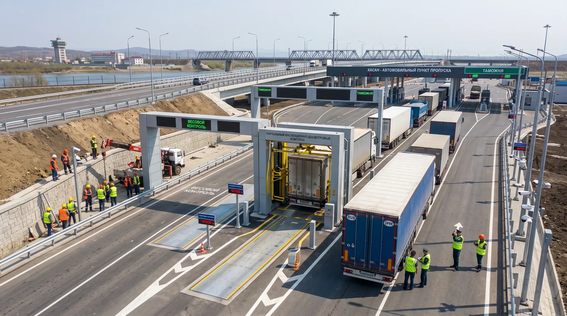 МАПП КРАСКИНО ПОСЛЕ РЕКОНСТРУКЦИИ: ПРОПУСКНАЯ СПОСОБНОСТЬ ВЫРОСЛА В ТРИ РАЗА