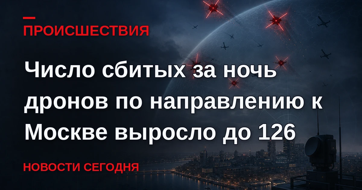 Средства ПВО Минобороны уничтожили еще 30 БПЛА, летевших на Москву, сообщил мэр столицы...