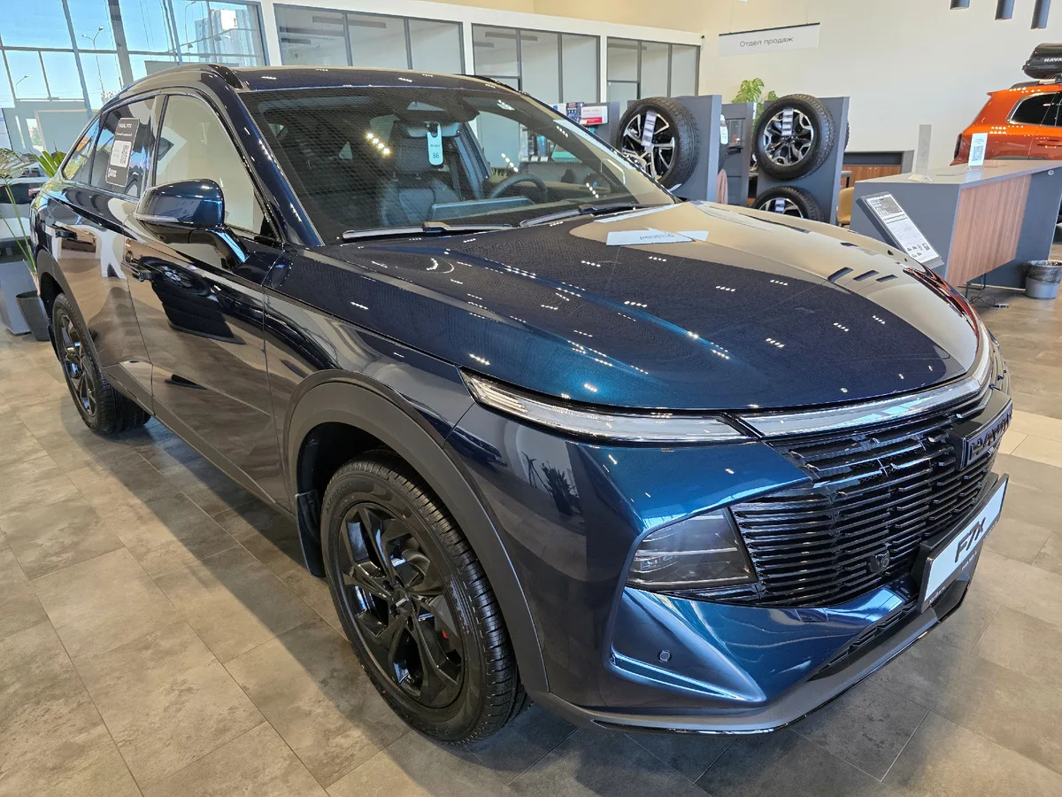 HAVAL F7x 2026 — 231 л.с. и 4 выхлопных трубы: дерзкий кроссовер обновился