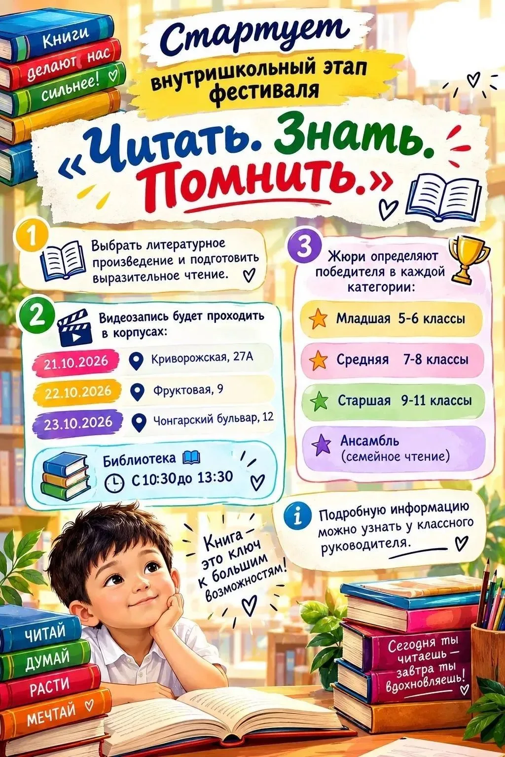 Читать. Знать. Помнить.