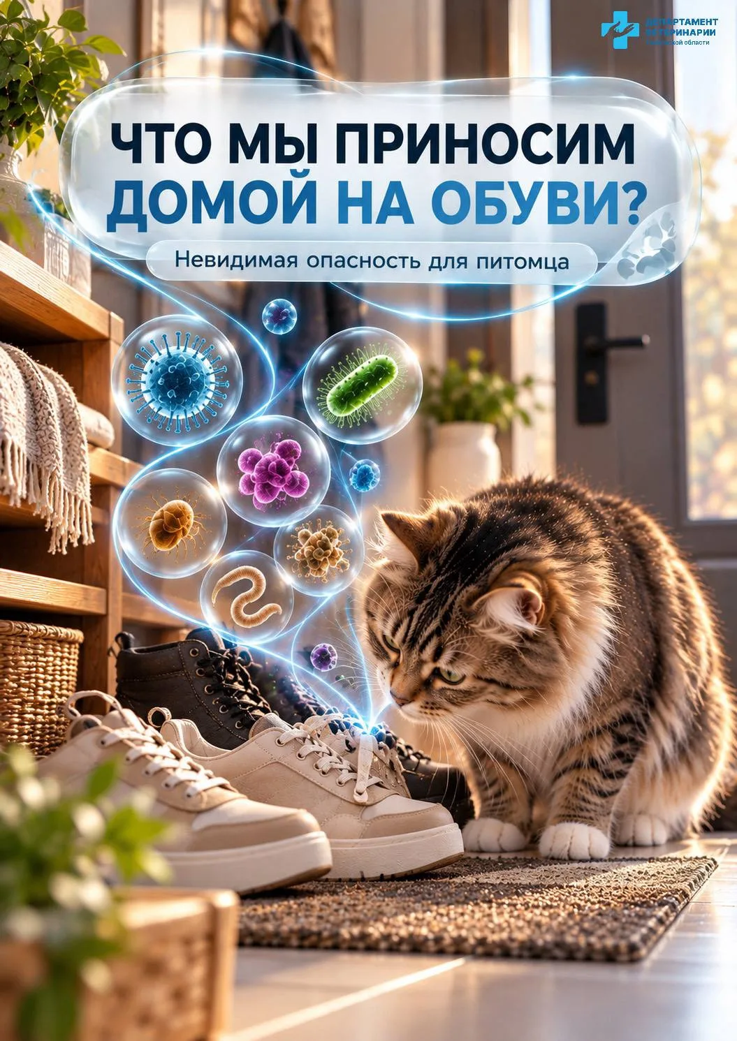 👟 Что мы приносим домой на обуви?