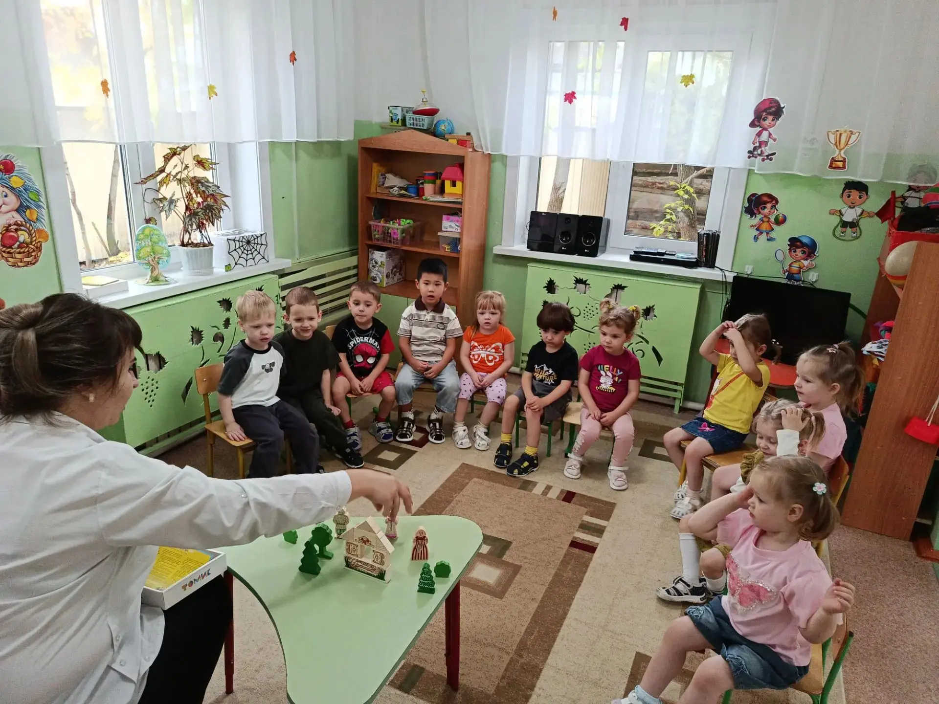 🎭Сегодня ребята второй младшей группы с восторгом посмотрели русскую народную сказку «...