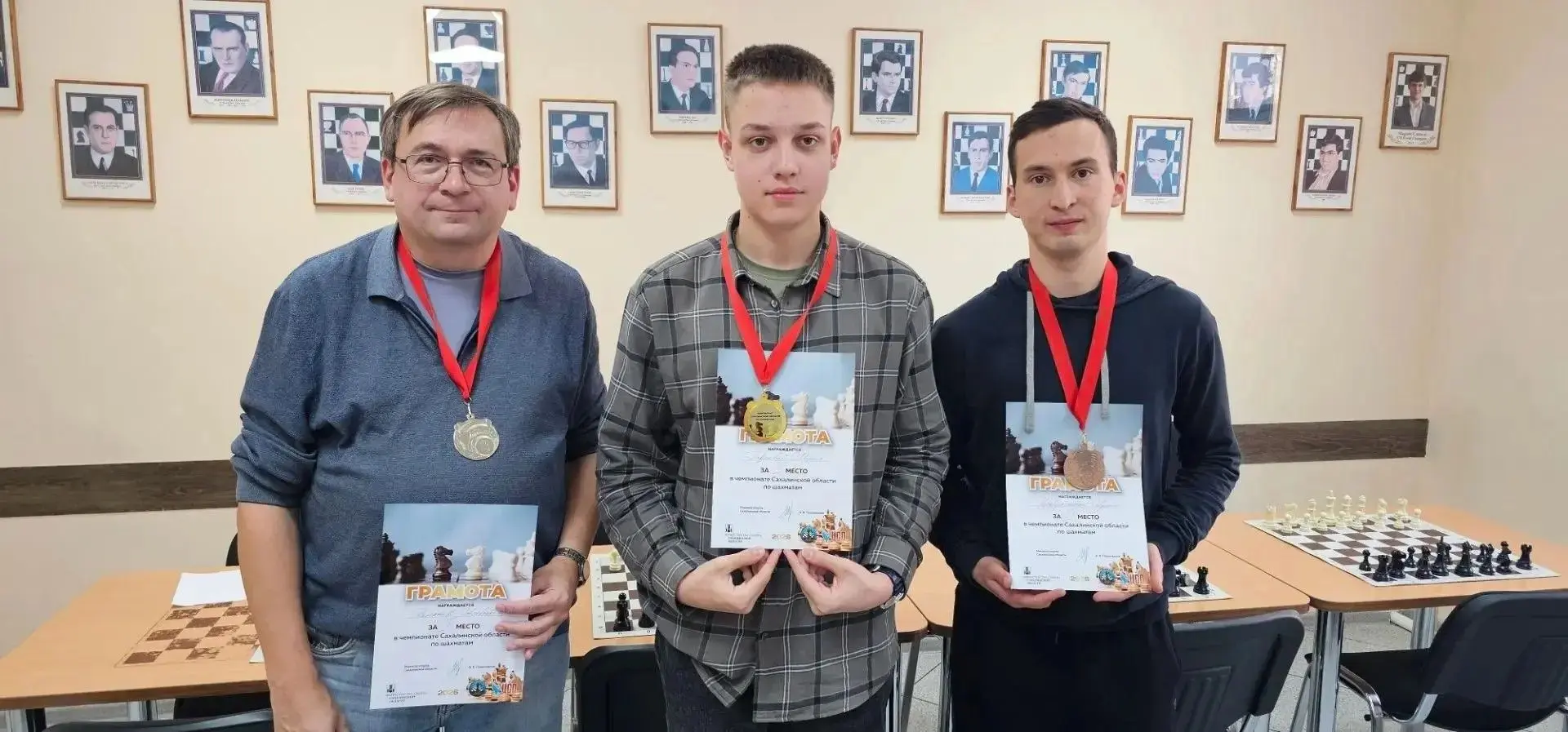 Михаил Парецкий стал победителем областного Чемпионата по шахматам