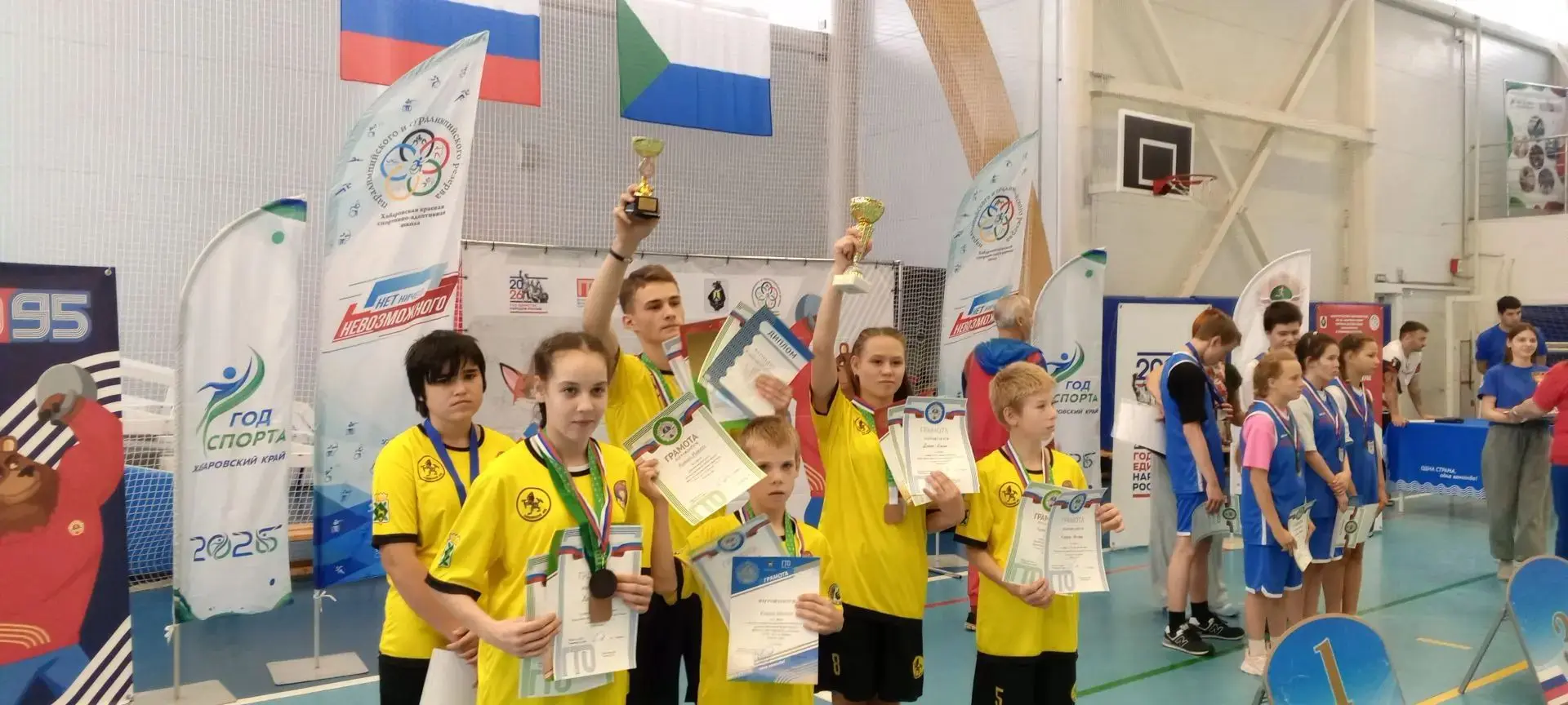 🥉Бронза - наша🏆Наши ребята взяли 3 место в общекомандном зачёте на краевом фестивале ...
