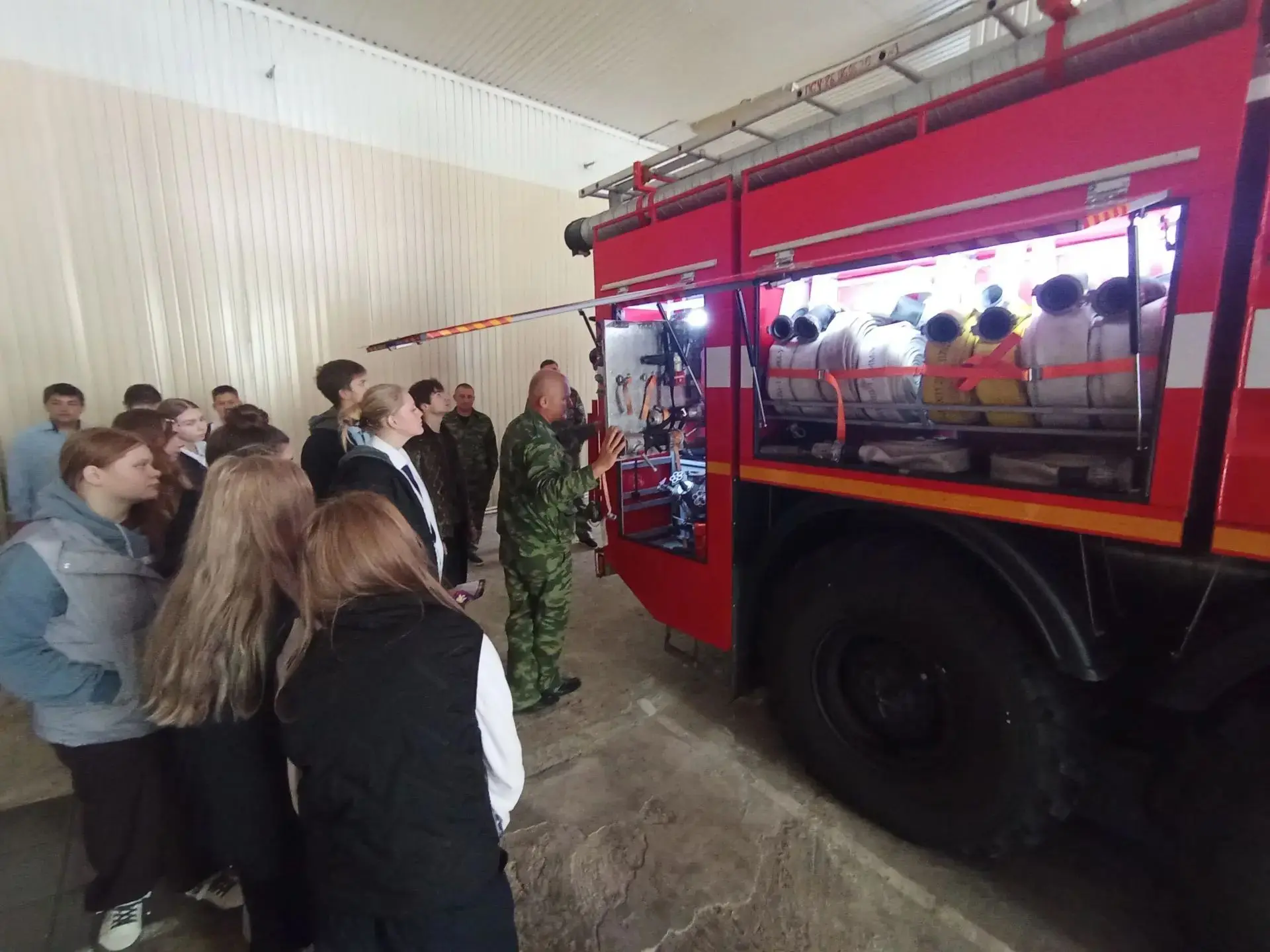 В рамках Всероссийского открытого урока культуры безопасности в  был проведен урок «Гот...