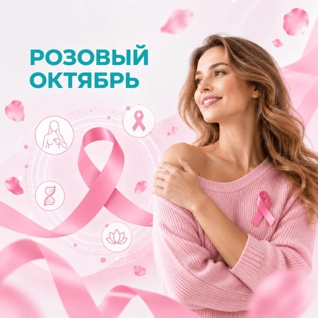 Октябрь официально объявлен Всемирной организацией здравоохранения (ВОЗ) месяцем борьбы...