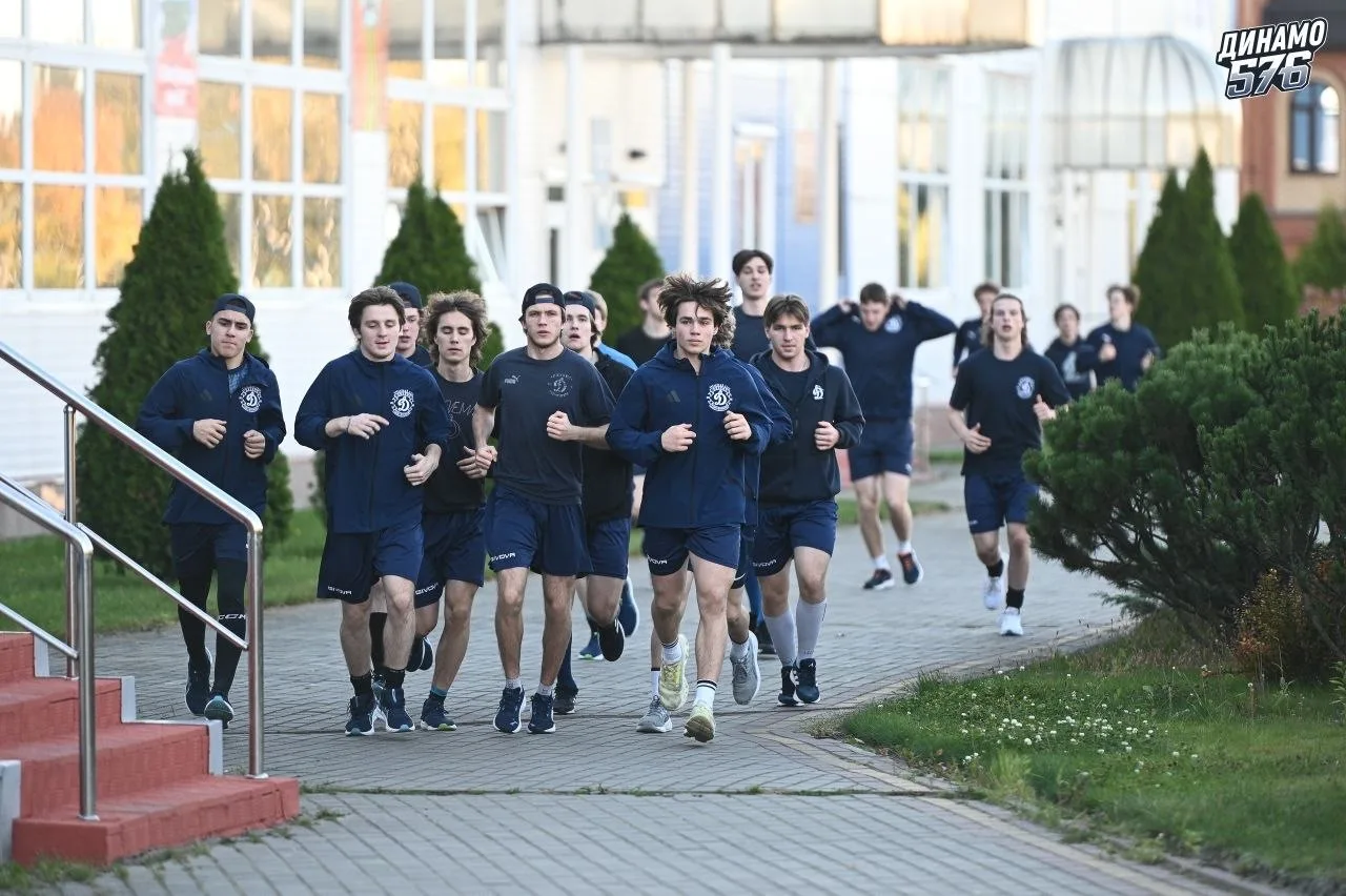 📸 Предыгровая тренировка «Динамо-576» перед матчем в Брянске