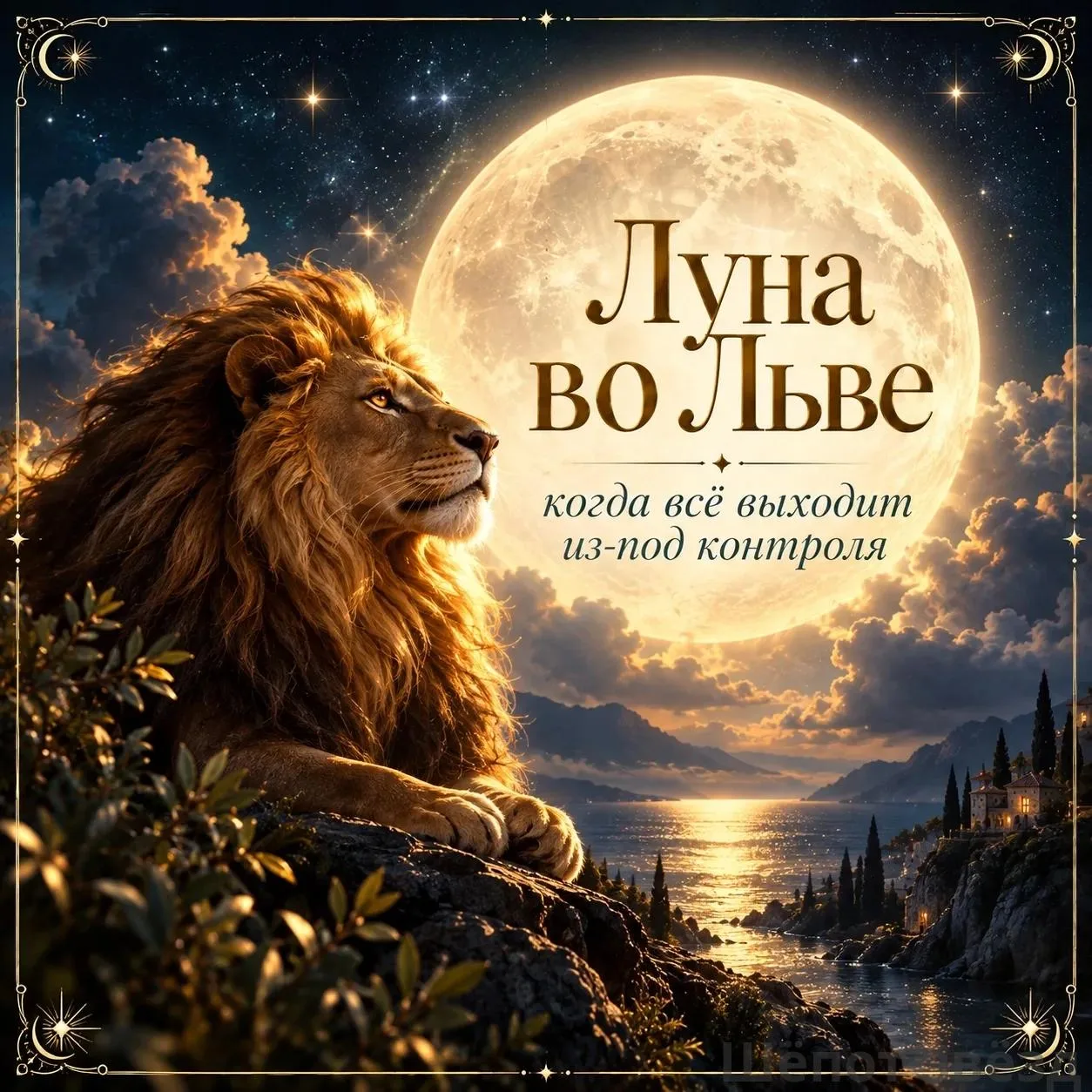 🌙 Луна во Льве: что вы делаете, когда всё выходит из-под контроля