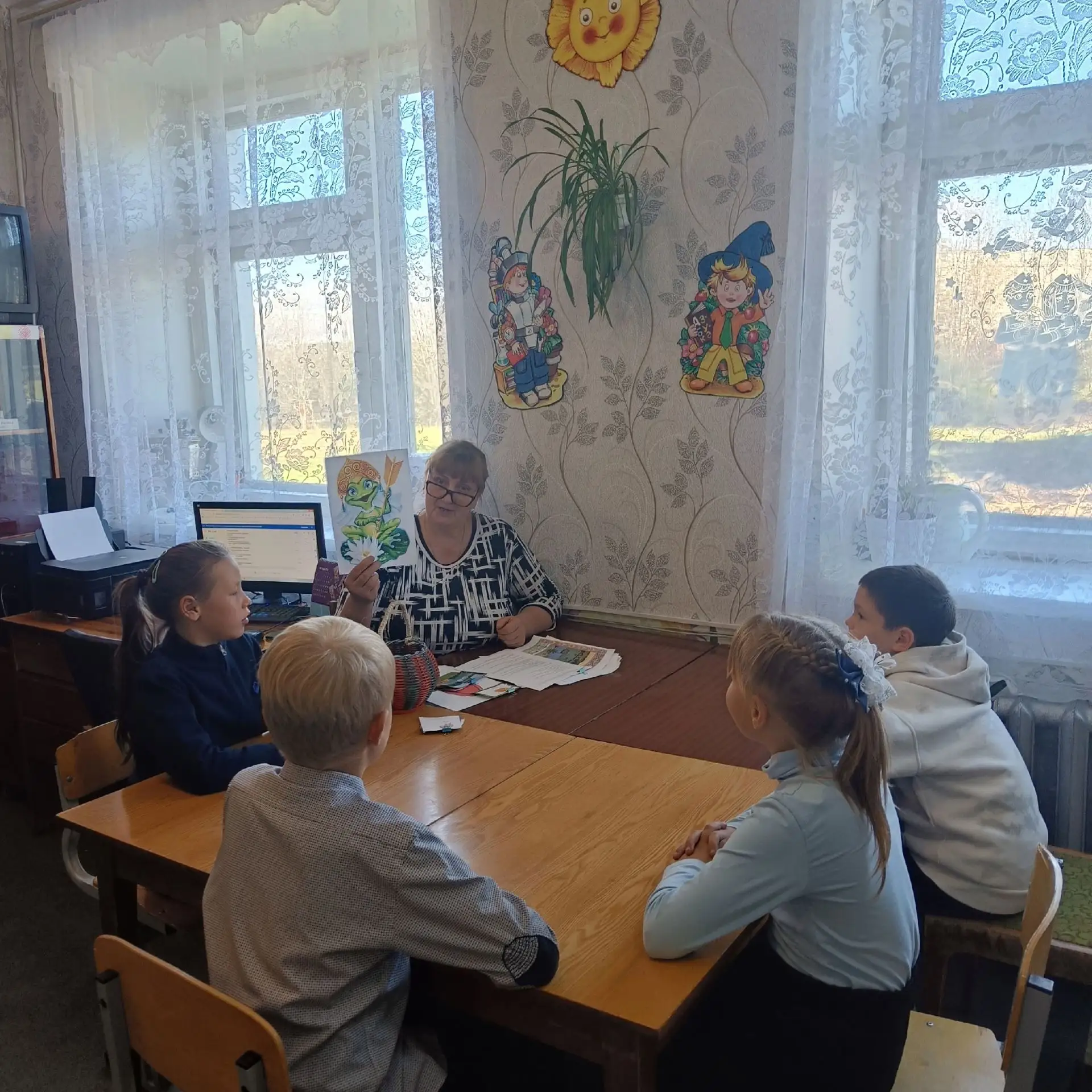 В Паршаковской сельской библиотеке вчера царила настоящая сказка! 🎉