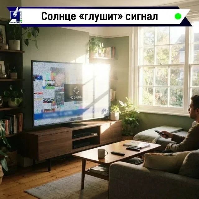 ☀ Солнце «глушит» телевизоры южноуральцев