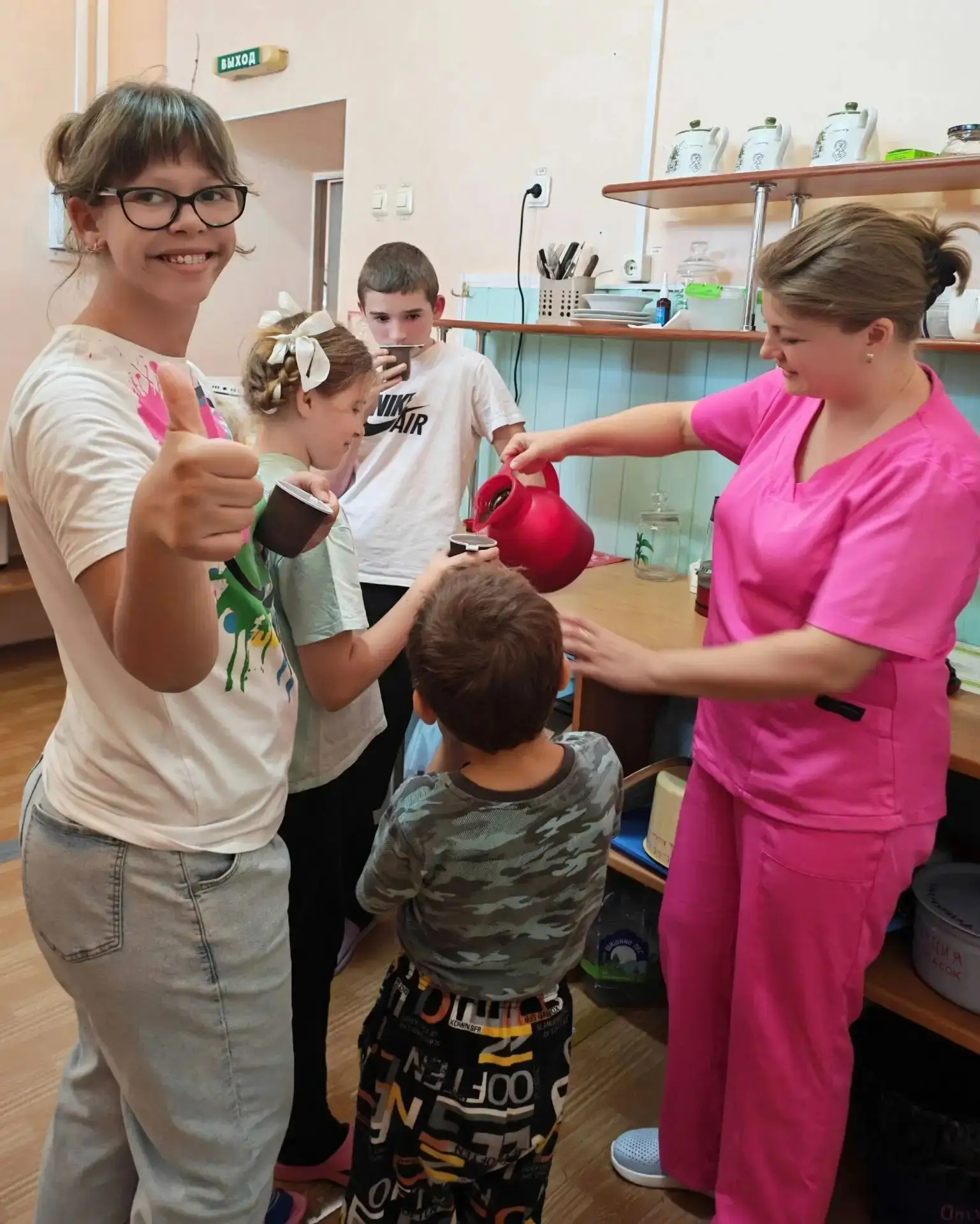 🌿 «Чашка здоровья»: поговорили с ребятами о пользе фитопроцедур!