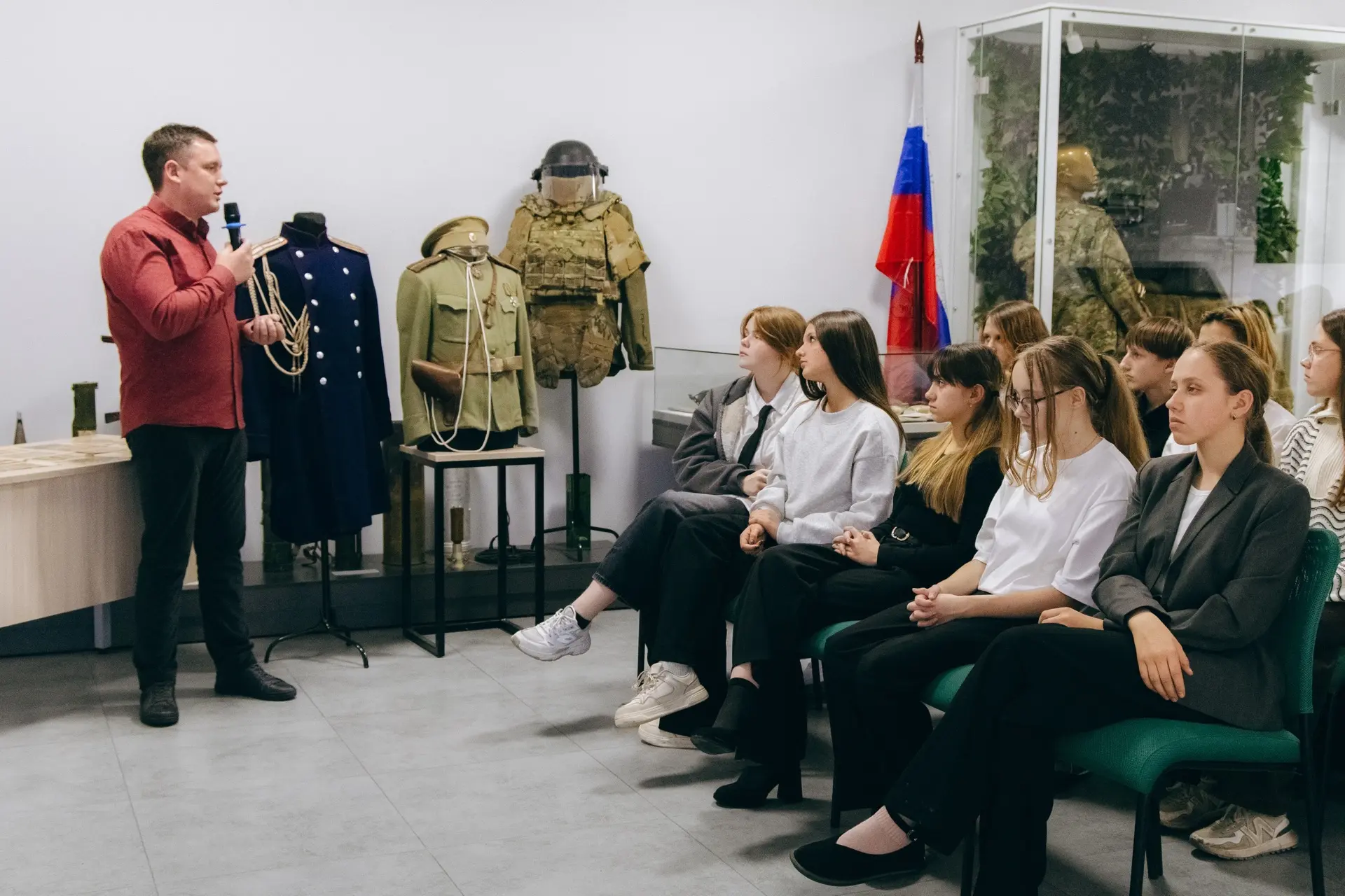 Как оживает история: молодёжь Московского района прикоснулась к эпохе Первой мировой
