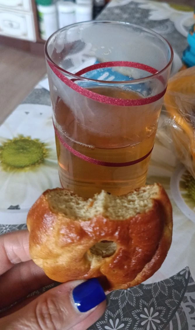 Какие же бомбические пончики 🍩🍩🍩вчера получились
