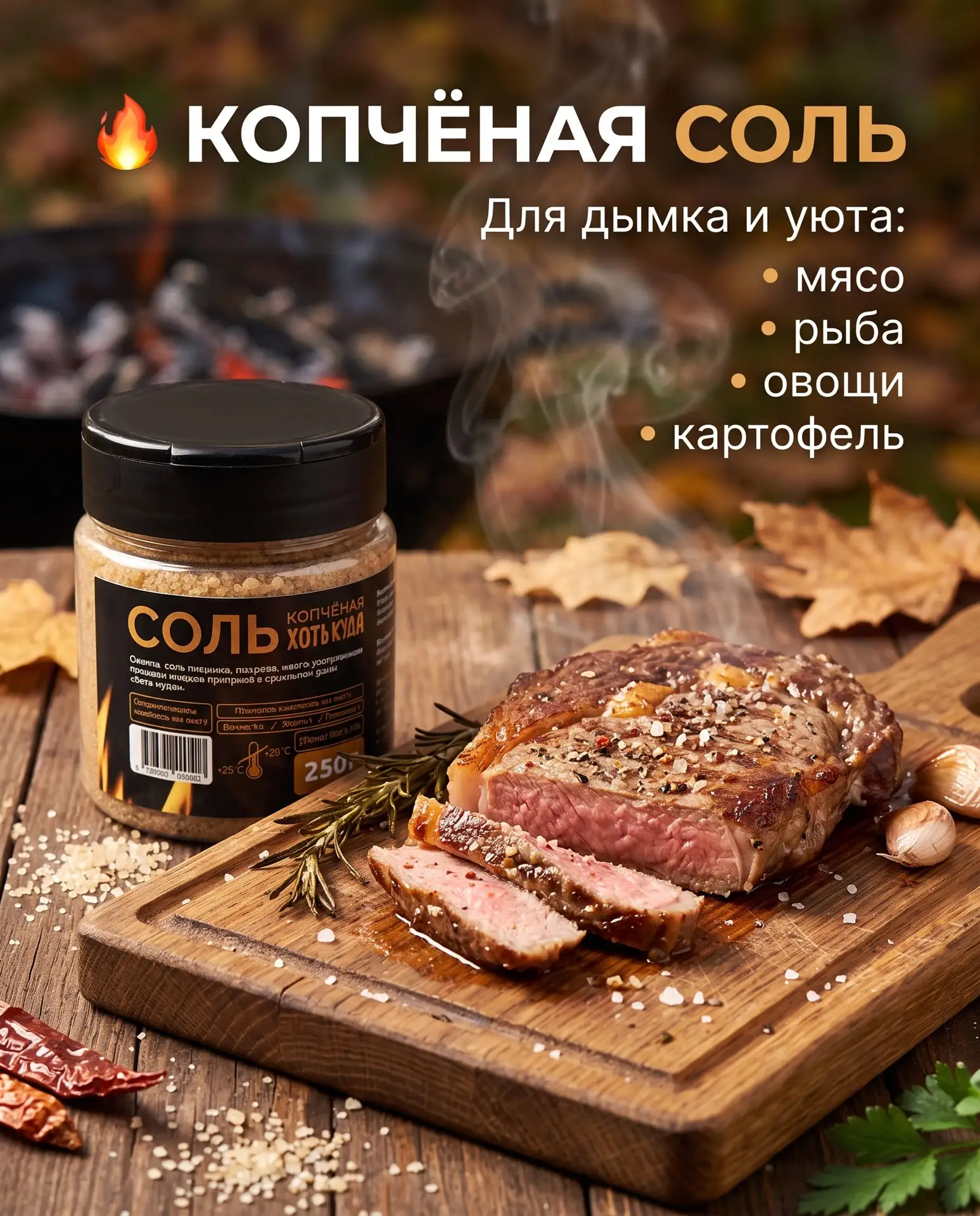 Соль — это не просто «солёное». Это характер. И у каждой нашей соли он свой 🧂🔥🌸