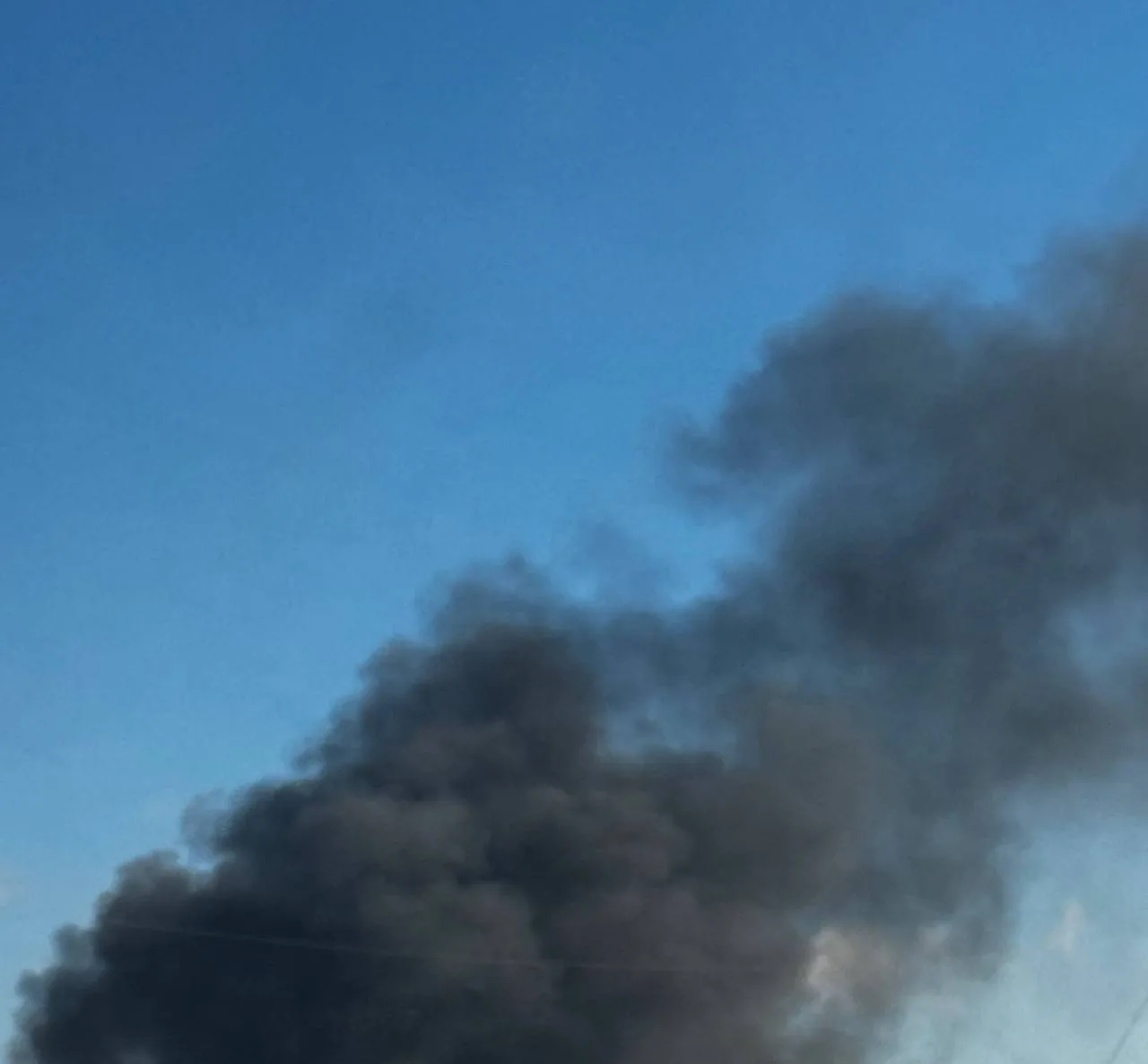 ❗️В Ковеле произошёл пожар в районе удара.