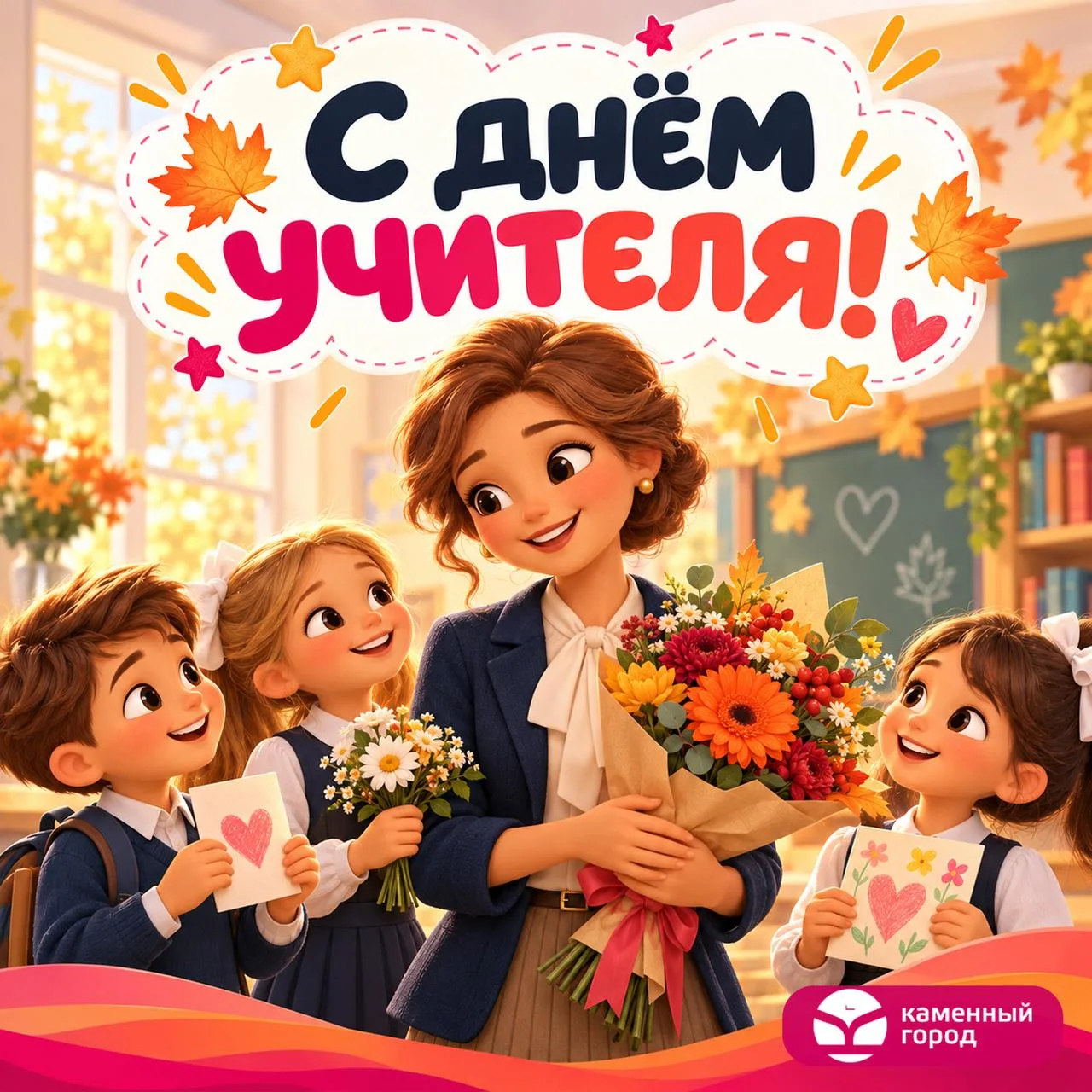 С Днём учителя!