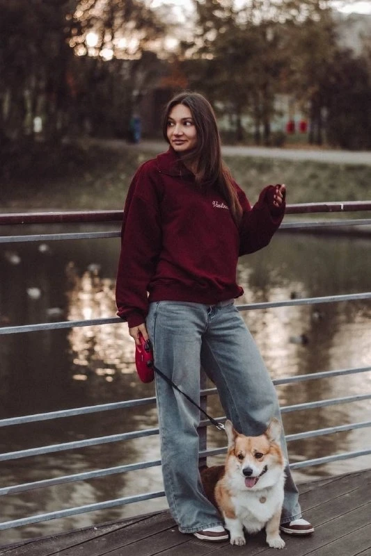Классная фотосессия с собачкой 😍