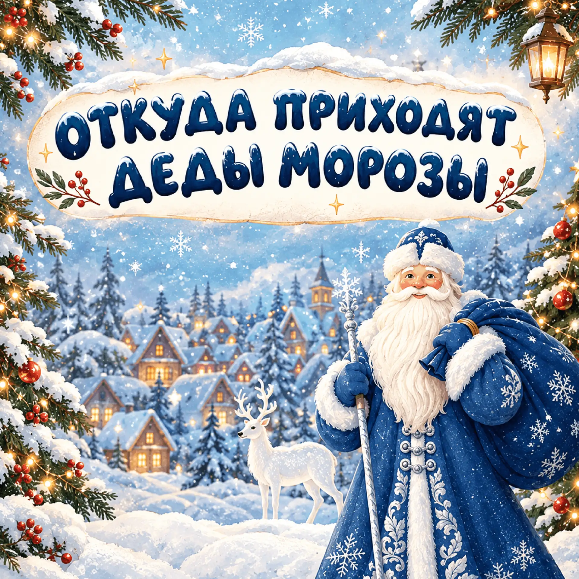 19, 20 декабря и 3 января | «ОТКУДА ПРИХОДЯТ ДЕДЫ МОРОЗЫ» – интерактивный спектакль с э...
