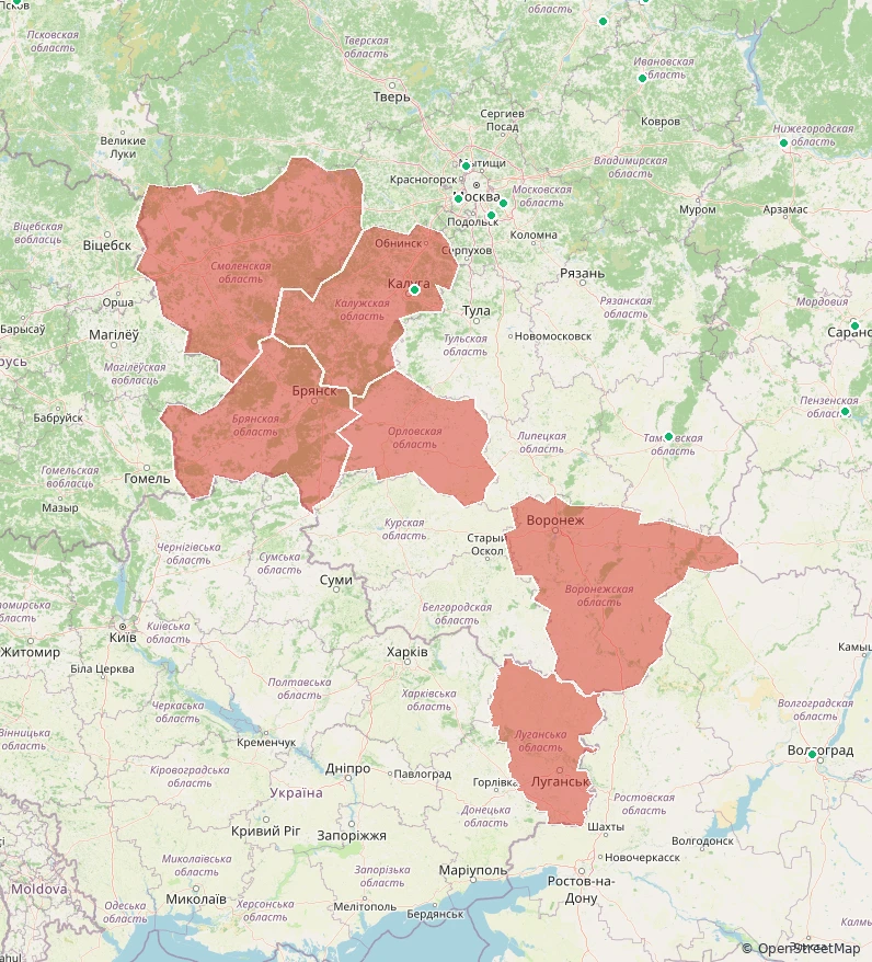 🚨 Карта обстановки 🔄 Обновляется при изменениях.