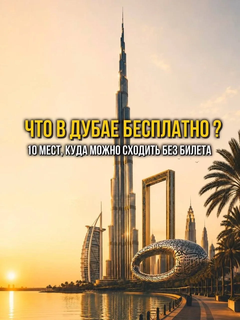 ЧТО В ДУБАЕ БЕСПЛАТНО?