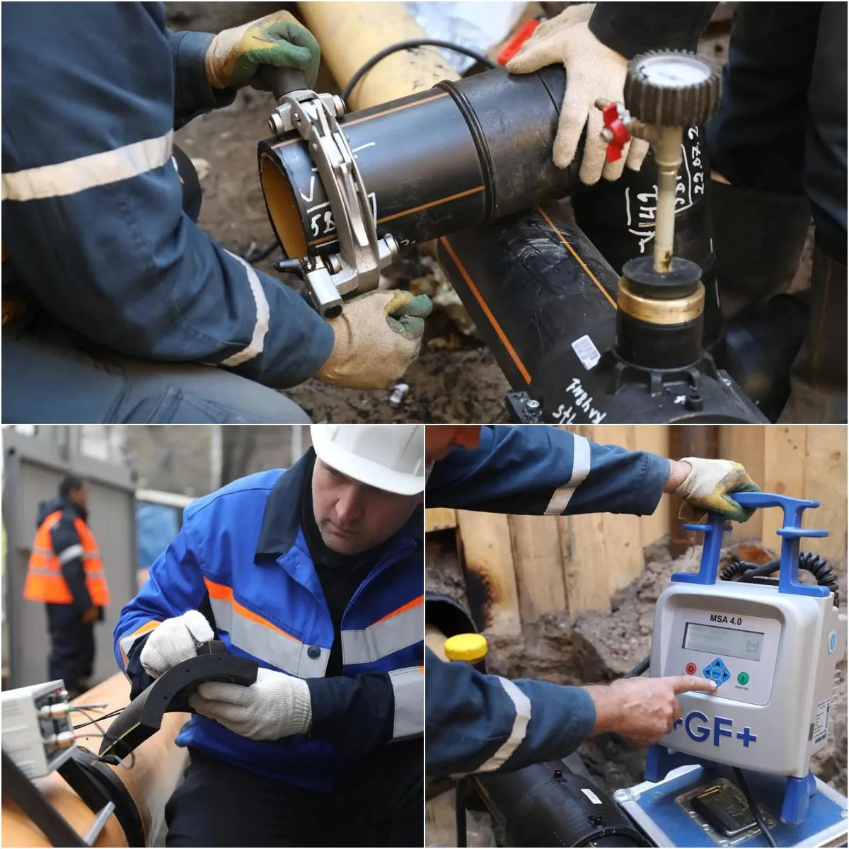 👍 У нас в Светлом проезде реконструировали газопровод среднего и низкого давления, кот...