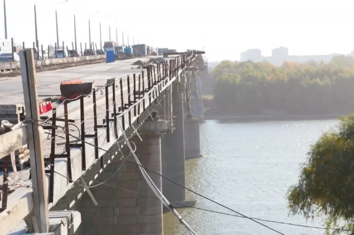 Стройка встала? Что с мостом у Телецентра в Омске и когда его откроют