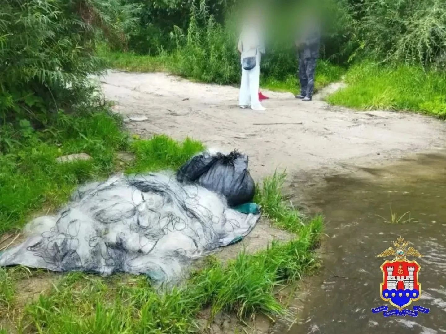 👮🏻‍♂️В Зеленоградском районе полицейские поймали с поличным браконьера.